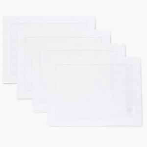 D'MOKSHA 100% Pure European Flax Linen Placemats NWOT